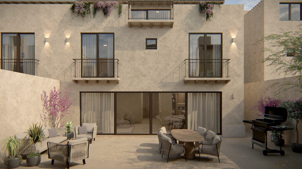 Patio Trasero Residencia Oro